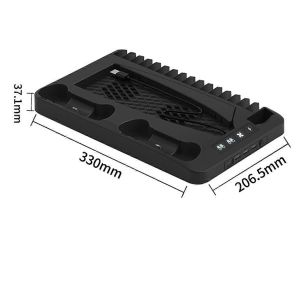 Pour Ps5 Host Base De Dissipation De Chaleur Pour Ps5 Poign&eacute;e Blanche - Neuf