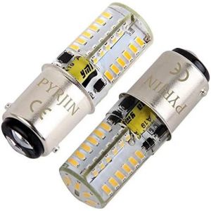 Fchhk-Ba15d Ampoule Led 12v 5w, Double Contact Baïonnette Sbc, Blanc Chaud 3000k, Équivalent 35w, Pour L'intérieur, Rv Camping, Bateau, Feux De Position. (Lot De 2) - Neuf