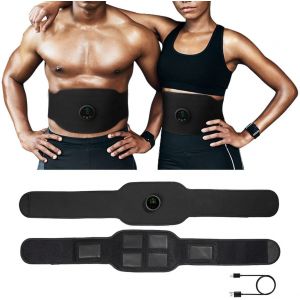 Ceinture Abdominale Ems, Ceinture De Maintien Abdominal, Exercice Des Muscles Abdominaux, 12 Modes De Charge, C - Neuf