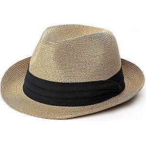 Chapeau Panama Pour Femme Chapeau De Paille Pour Homme Au Look Trilby Différentes Tailles Chapeau De Plage - Neuf