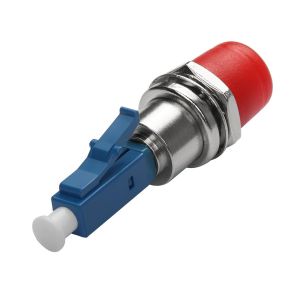 LC/UPC à FC/UPC Fibre hybride Adaptateur SM 9/125¿m LC mâle à FC femelle Fibre optique simplex Connecteur Coupleur,pour FTTH Patchcord Pigtail Fibre Puissance Mesureur Stylo à Lumière Rouge - Neuf