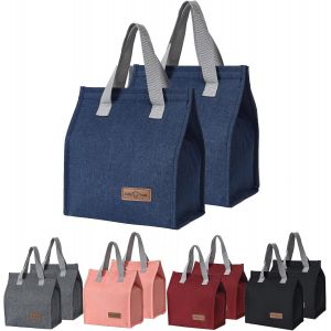 Sac Isotherme Repas Filles, Mignon Sac À Lunch Pour Garçons Boîte À Repas Isotherme Enfant Sac À Déjeuner Lunch Bags Box Avec Bandoulière Amovible Pour Pique Nique École - Neuf