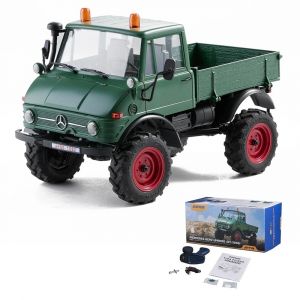 Fms Fcx24 Rtr Mercedes Pour Benz 421 Unimog 1/24 2.4g 4wd Voiture Rc Rock Crawler Essieux De Portail &Agrave; Deux Vitesses Camion Tout-Terrain Escalade Lumi&egrave;re Led Mod&egrave;les De V&eacute;hicules Jouets Enti&egrave;rement Proportionnels-G&eacute;n&eacute;rique - Neuf
