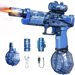 Kal-Pistolet &Agrave; Eau &Eacute;lectrique,Pistolets &Agrave; Eau Pour Enfant,Automatique Grande Capacit&eacute;,Water Gun Pour Jeux D Eau,L'&eacute;t&eacute;,Piscine,Plage - Neuf