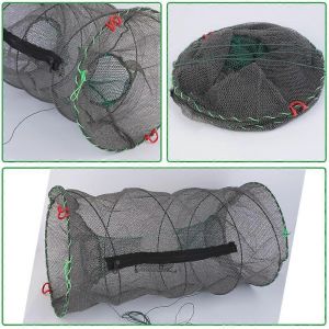 30 X 60cm Pièges De Pêche De Qualité Supérieure Crabe Écrevisse Homard Attrape-Homard Pot Trap Filet De Poisson Epour Epour Crevette Appât Vivant - Neuf