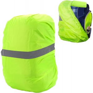 CHECARZHN--NO1-Housse De Protection Contre La Pluie Pour Cartable - 18-25 L - Housse De Pluie Pour Sac À Dos - Réflecteur Étanche - Compatible Avec Ergobag, Scout, Step By Step - Neuf