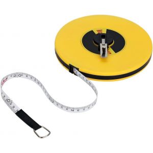 CHECARZHN--NO1-Ruban D'Arpentage, Ruban À Mesurer En Fibre De Verre Bobine De Ruban De 50 Mètres De Long Pour La Mesure De Distance - Neuf