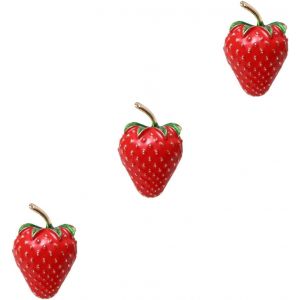 Kjdal-Lot De 2 Broches Pour V&ecirc;tements &Eacute;pingle De Poitrine Fraise Broche Broche De Poitrine Pour V&ecirc;tements Dessin Anim&eacute; Enfant Boucle &Eacute;charpe - Neuf