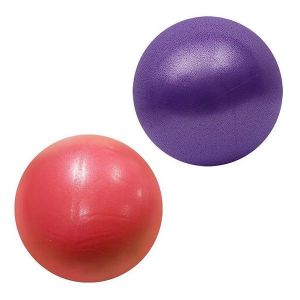 Kit De Mini Ballon D'exercice Compact Pour Le Yoga, Le Pilates, L'entraînement De Base Et L'équilibre - Sûr, Polyvalent Et Facile À Gonfler ! - Neuf