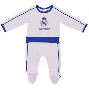 6 Mois - Grenouillère Real - Collection Officielle Real Madrid - Bébé Garçon - Neuf