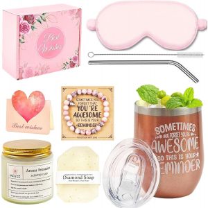 Eryi-9pcs Coffret Cadeau Femme Anniversaire, Idee Cadeaux Femmes De Tasse, Coffret Cadeau Femme Original Luxe, Pour Fete Des Meres, Saint Valentin, Noel Pour Femme Maman Amies S?ur - Neuf
