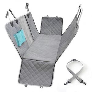 Housse De Si&egrave;ge Pour Chien Evago Pour Si&egrave;ge Arri&egrave;re, Housses De Si&egrave;ge D'auto Pour Chien Imperm&eacute;ables Avec Fen&ecirc;tre En Maille, Hamac De Voiture Pour Chien Antid&eacute;rapant Anti-Rayures, Housses De Si&egrave;ge D'auto Pour Faire-Gris - Neuf