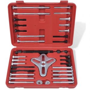 Extracteur de moyeu 45 pi&egrave;ces outils de roulement extracteur de volant Helloshop26 02_0004286 - Neuf