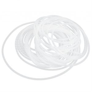 XYONG Gaine de cable en spirale flexible, organiseur de cables, blanc, ¿µ16, 4 metres - Neuf