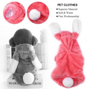 Hjlian Vetements D'hiver Chauds Pour Chiens Et Chats, Sweat A Capuche, Costume De Vacances, Pyjama, Tenue Pour Chiot, Manteau, Taille S - Neuf