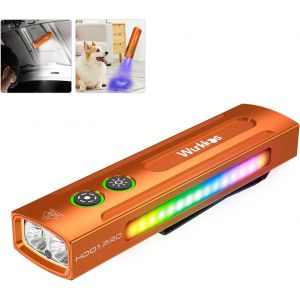 Dool-Hd01 Pro Lampe De Poche,Lampe De Poche Edc Avec Lumière Blanche,Lumière Uv 365nm,Lumière Rvb,Lampe De Poche Pour L'extérieur,La Détection D'urine D'animaux Domestiques - Neuf