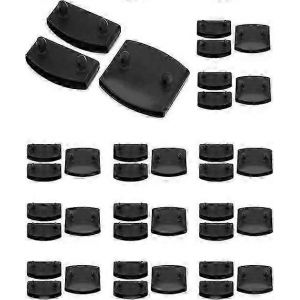 Sommier À Lattes 36 Pièces,Support À Lattes Pour Sommier À Lattes,Embouts De Sommier À Lattes 24 Pièces Et Pied Central À Lattes 12 Pièces,Support À Lattes Pour Lattes - Neuf