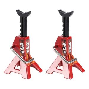2Pcs 1/10 RC Cars Metal Jack Stands Outil de r&eacute;paration 2Pcs / Set RC Crawler Escalade Voiture R&eacute;paration Outils Die - Neuf