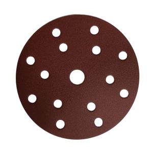 50 Pièces Disques Abrasifs Ø 150 Mm Ronds Disque À Poncer 15 Trous Forme Losange Papier Poncage Grain 40 - Neuf