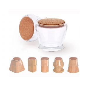 Lot de 32 prot&egrave;ge-pieds de chaise en silicone avec patins en feutre pour prot&eacute;ger le sol - Neuf