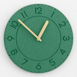 30cm en Bois Massif Horloge Murale Horloge Murale Décorative pour Morandi 1 Pièce - Neuf