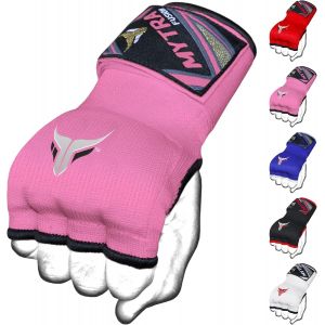 Sous Gants De Boxe Pour Enfants Rembourr&eacute; En Gel Avec Bandes Et Dragonnes Rapides 76 Cm, &Eacute;lastique Pour Mma, Muay Thai, Kickboxing, Punching Et Arts Martiaux - Neuf
