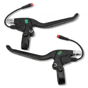 Levier De Frein Pour L'e-V&eacute;lo De Gauche Et De Droite Imperm&eacute;able Bar Poign&eacute;es Ensemble Des V&eacute;los &Eacute;lectriques De Scooter 2 Roues Mini V&eacute;lo - Neuf