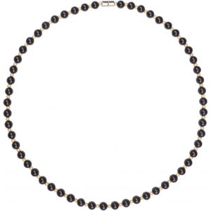 Collier Ras-Du-Cou En Pierre Naturelle Fait Main Pour Femmes Et Hommes, Tourmaline Color&eacute;e 6mm, Perles Or 3mm, 50cm Extensible, Fermoir Magn&eacute;tique - Neuf