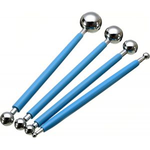 Mevronisshop-4 Pi&egrave;ces Outil De Modelage Argile,Outils De Sculpture Pour Poterieoutil De Modelage Argile Outils De Sculpture En P&acirc;te &Agrave; Modeler Polym&egrave;re Outils Modelage Argile Pour La Mod&eacute;lisation Scul - Neuf