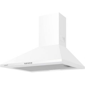 CHECARZHN--NO1-Hotte Aspirante | Modèle O Ii 600 Wh | Cloche Décorative Murale | 3 Niveaux D'Extraction | Largeur De 60 Cm | Finition Blanche | Classe D'Efficacité Énergétique C - Neuf