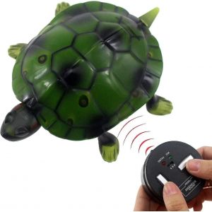 Rc tortue ir télécommande tortue ramper faux animal électrique jouet voiture véhicule pour enfants anniversaire Gi-YUHAO - Neuf
