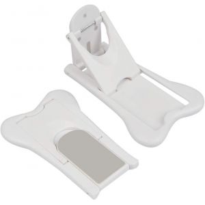 Lot de 2 butées de porte coulissante, butée de fenêtre de sécurité pour bébé, serrures de sécurité pour placard, butée de fenêtre sans perçage - Neuf