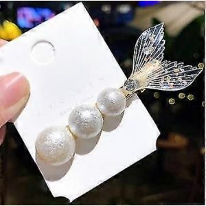 Nouvelle Sirène Perle Épingle À Cheveux Ins Fille Frange Clip Coiffe Baby Shower Décorations Party Fournitures Cadeaux Pour Filles Accessoires De Cheveux - Neuf