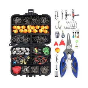 Ensemble De Mat&eacute;riel De P&ecirc;che Ultime De 263 Pi&egrave;ces Avec Bo&icirc;te &Agrave; P&ecirc;che Et Pince Multifonctionnelle Pour P&ecirc;cheurs - Kit Complet D'accessoires De P&ecirc;che - Neuf