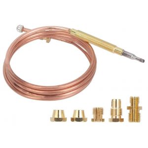 Universel Thermocouple 150cm Avec Réglage De Pièces Jointes Pour Les Appareils De Cuisson, Compatible Avec Différents Modèles, Conception Durable - Neuf