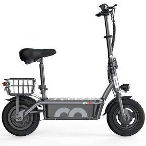 Trottinette &Eacute;lectrique Iscooter F2 &iquest; 500 W, 36 V 7,8 Ah, Vitesse Maximale 30 Km/H, Autonomie 30 Km, Pliable, Avec Panier. - Neuf