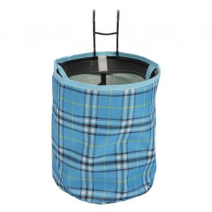 Panier De Velo En Toile Impermeable Et Durable, Grand Espace Pour Guidon De Velo, Panier Avant Pour Le Rangement, Bleu - Neuf