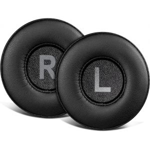 KAL-Mm Mousse Coussin Coussinets Pour Jabra Move/Elite 25H Sans Fil Supra-Auriculaire Casque, Coussinets En Cuir Protéique Plus Doux, Mousse Isolante Haute Densité Contre Le Bruit - Neuf