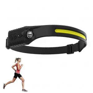 Lampe Frontale Xpe+Cob Rechargeable Par Usb Pour Le Camping Et La Course &Agrave; Pied En Plein Air - Neuf