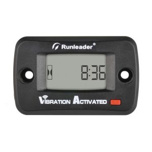 MEVRONISSHOP-Compteur horaire num&eacute;rique sans fil, vibrations activ&eacute;es, rappel de maintenance, minuterie de travail r&eacute;initialisable, utilisation pour le moteur de tondeuse &agrave; gazon G&eacute;n&eacute;rateur - Neuf