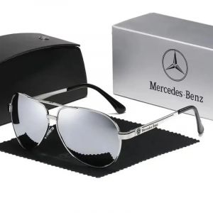 Lunettes De Soleil Polarisee Uv400 Mercedes-Benz, Modele: Silver - Neuf