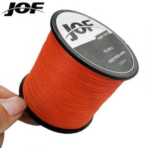 Jof-Ligne De P&ecirc;che Multifilament Tress&eacute;e En Pe Japonais,4 Fils,Fil De Carpe De Mer,Accessoires Pour Eau Douce,4x,100m,300m.Orange.100m-0.11mm-10lb - Neuf