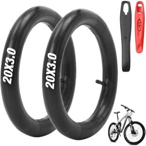 Subzonal-2pcs Chambre &Agrave; Air, 20x3.0 Av35mm Pour Pneu De V&eacute;lo &Eacute;lectrique, V&eacute;lo De Montagne Pliants, Vtt Sur Route Ou Hors Route - Neuf