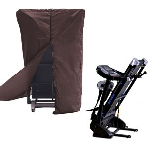 Chenquansarl-Housse De Tapis De Course Pliable - Protection Contre La Poussi&egrave;re - &Eacute;quipement De Fitness - Housse Avec Cordon De Serrage Pour La Maison, La Salle De Sport (Caf&eacute;, 150 X 80 X 60) - Neuf