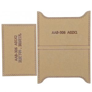 Lot De 2 Mod&egrave;les En Acrylique Pour Cartes,Sacs,Portefeuilles,Outils Et Accessoires De Bricolage - Neuf