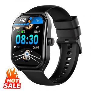2025 Ip68 Montre Intelligente &Eacute;tanche 2.01 'Amoled &Eacute;cran Incurv&eacute; Bluetooth 5.3 Fitness Smartwatch Pour Iphone Huawei Xiaomi Samsung - Neuf