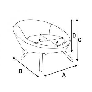 Fauteuil Pour Chien Et Chat - Dolco - Vert Fonc&eacute; - Rond 54 X 50 X 40 Cm - Coussin Amovible Lavable - Neuf