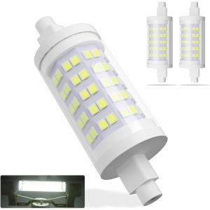 Kal-R7s Led 78mm, Blanc Froid 6000k 10w Ampoules Led Non Dimmables R7s 1000lm Ac 190-260v, Equivalent 100w Ampoules Halogènes J78 R7s - Neuf