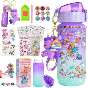 Licorne Bricolage Gourde Fille Diy Gourde Isotherme Bouteille Kit De Loisir Créatif Enfant Jeux Créatif Fille 6 7 8 9 10 Ans Pour Idée Cadeau Noël Extérieur Jeux Enfant 2 3 4 5 6 Ans - Neuf