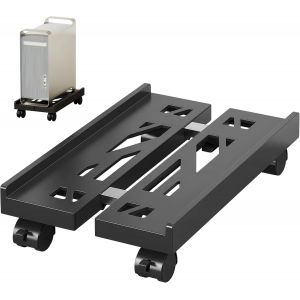 acdsgd-Support Ordinateur Bureau, Tour PC sous Bureau, Chariot de Support pour PC, Universel - Neuf